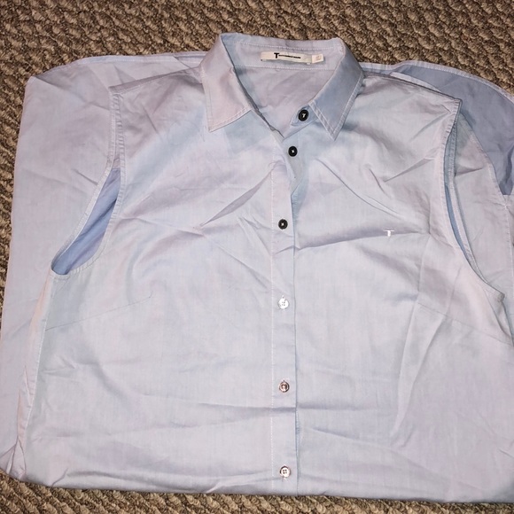 T Alaxender Wang Light denim dress, EUC, Size 4 - Picture 3 of 7